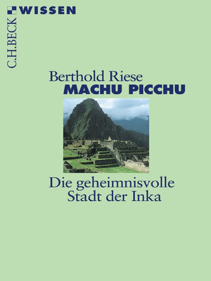 cover image of Machu Picchu